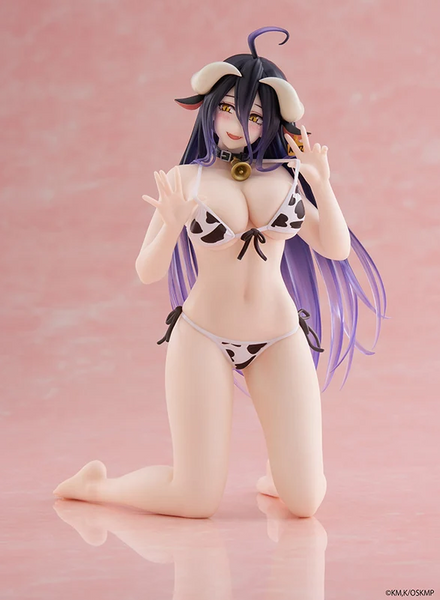 Albedo (Альбедо) (Cow-Print Swimsuit Ver.) Taito Desktop Cute Figure Overlord (Повелитель), 15 см albedo фото
